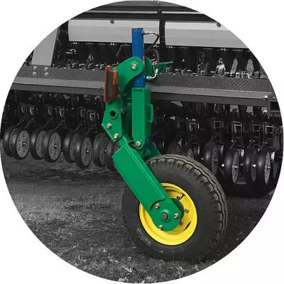 Транспортний пристрій на зернову сівалку